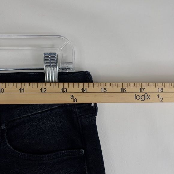 Mother The Looker Ankle Frayed Hem Jeans - Picture 9 of 14